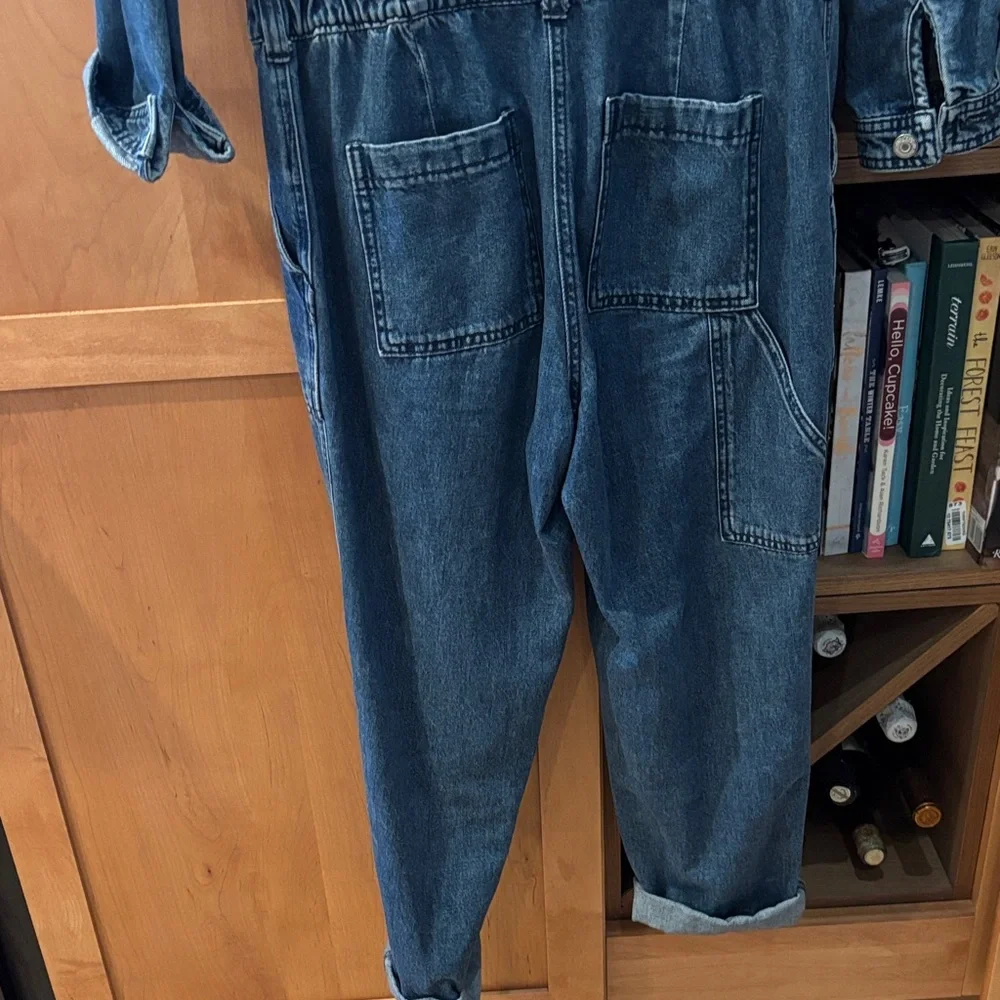 Old Navy Dark Blue Denim Jacket - Picture 9 of 9